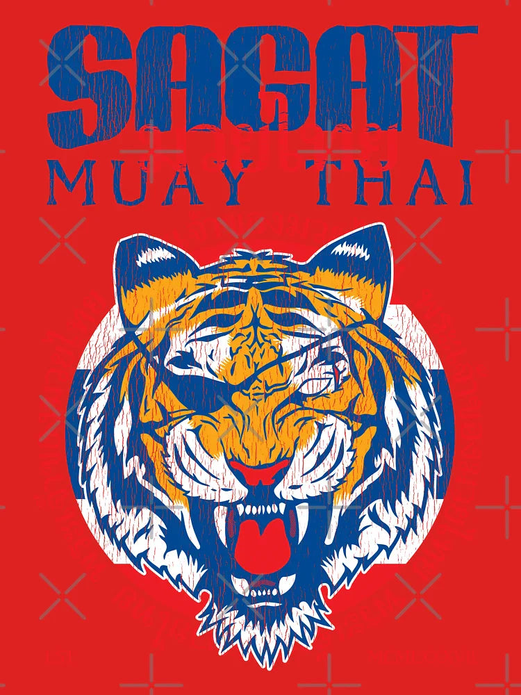 Sagat God of Muay Thai Gym Tiger Classic T-Shirt