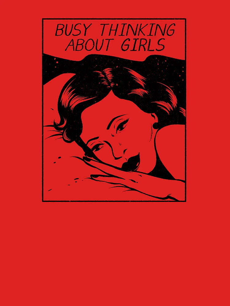 busy thinking about girls Classic T-Shirt