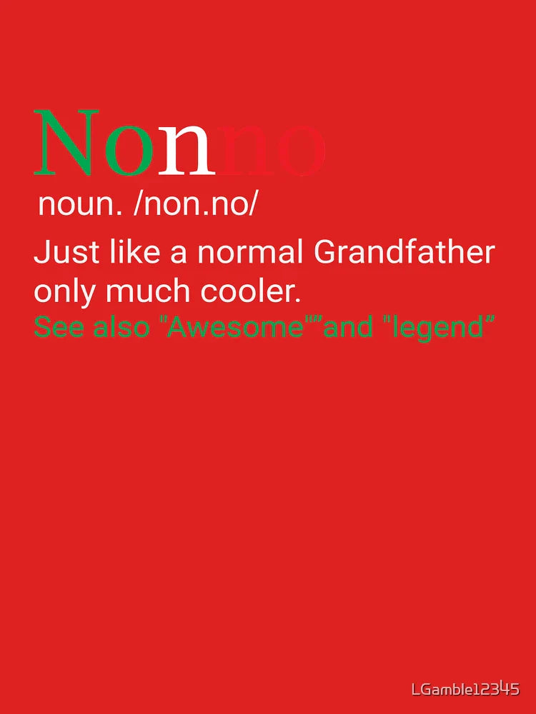 Funny Nonno Italian Grandfather gift Classic T-Shirt