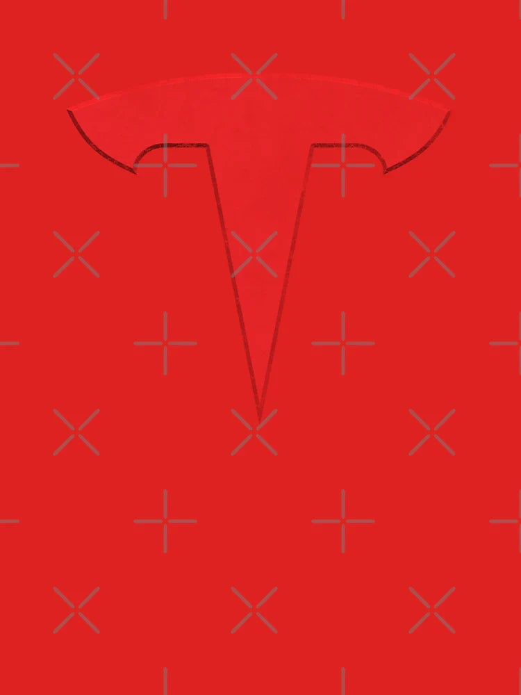 Tesla Grunge Weathered Logo Classic T-Shirt