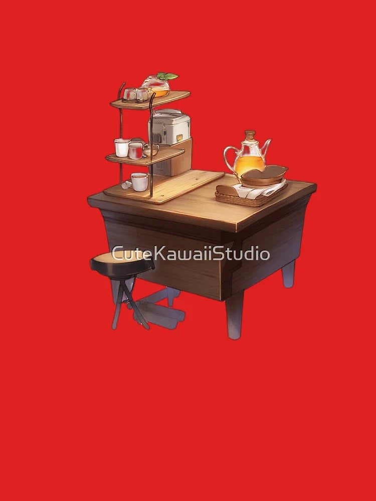 Cozy Cafe Counter Shop Aesthetic  Classic T-Shirt