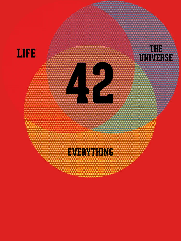 Venn Diagram: Life, the Universe & Everything Classic T-Shirt