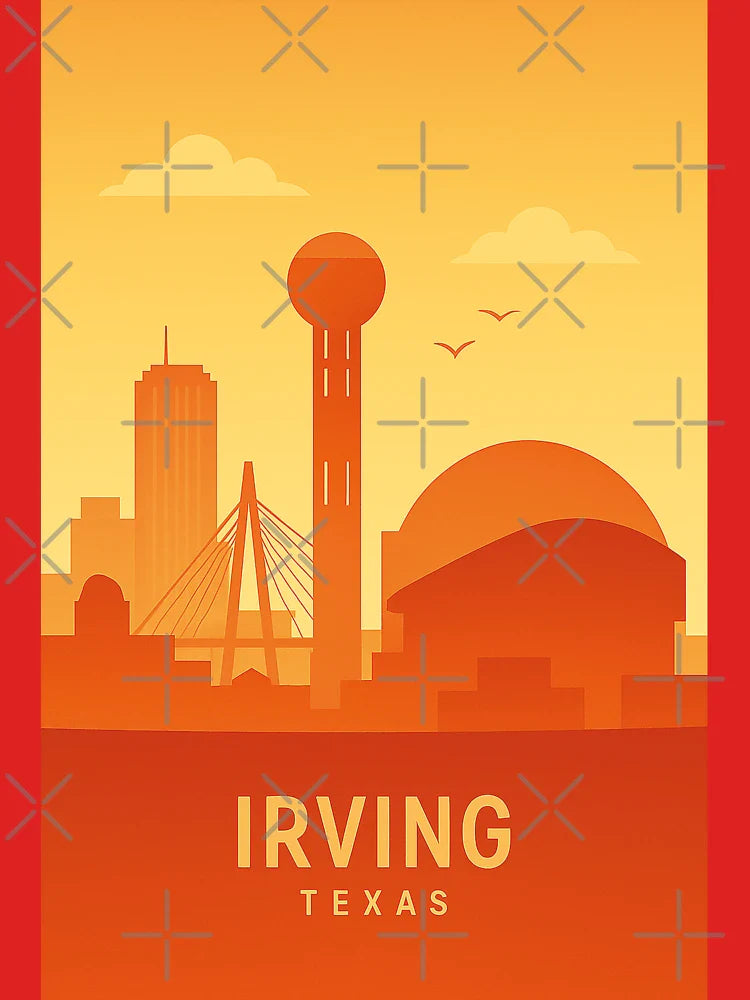 Irving Texas Travel  Classic T-Shirt