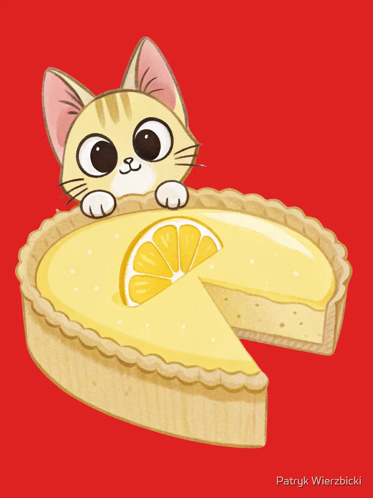 Lemon Tart Kitten Classic T-Shirt