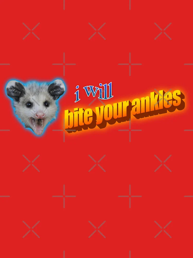 I Will Bite Your Ankles Possum Classic T-Shirt