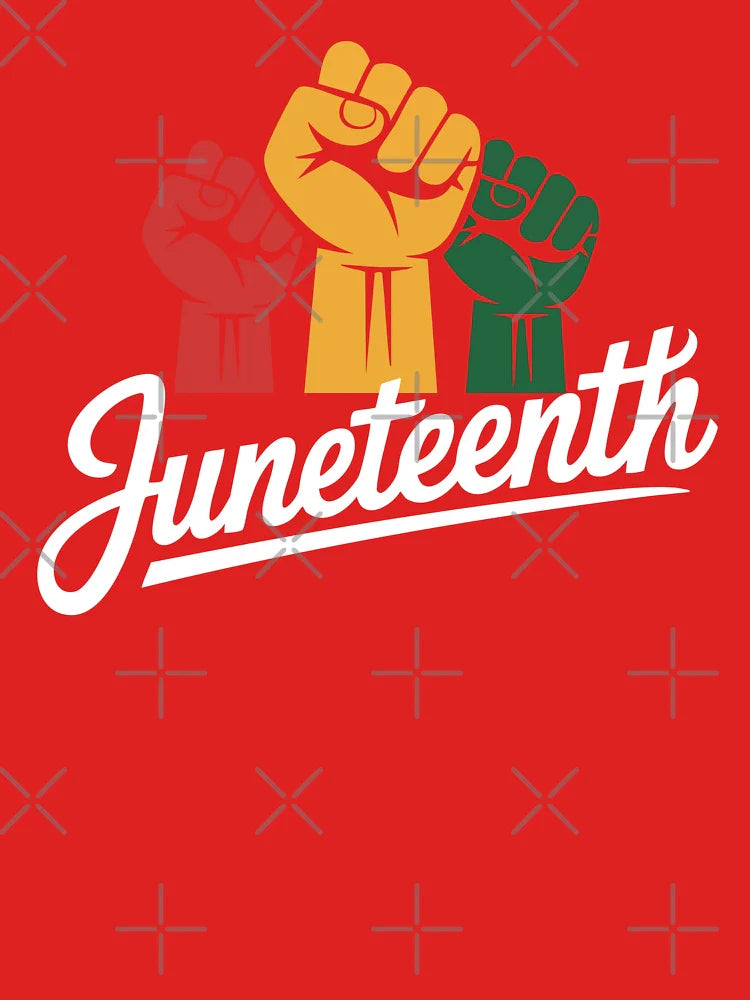 Juneteenth Pan-African Fist Shirt. Bold Black Freedom Pride Design. Classic T-Shirt