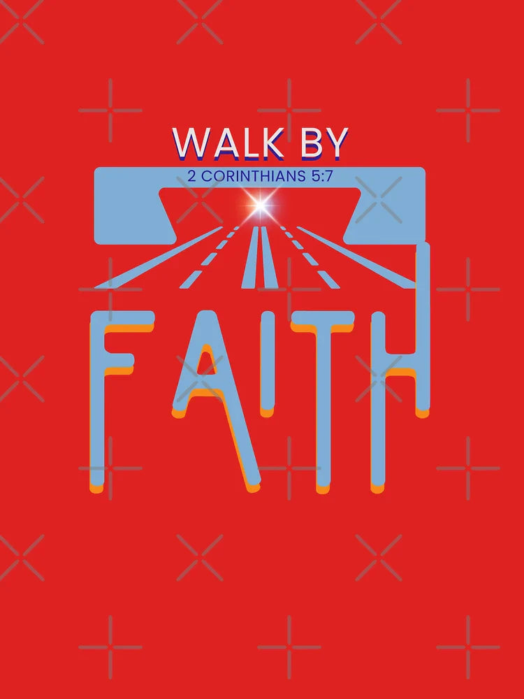 Urban Christian “Walk By Faith” Road to Glory Tee Classic T-Shirt