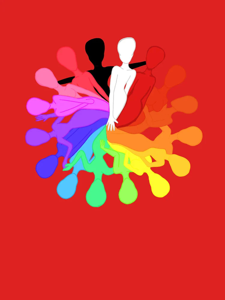 Rainbow Wheel Models Classic T-Shirt