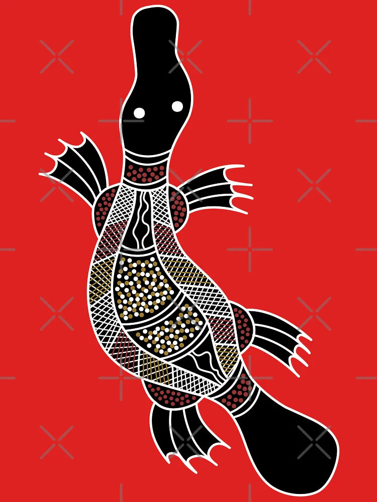 Authentic Aboriginal Art - Platypus Classic T-Shirt