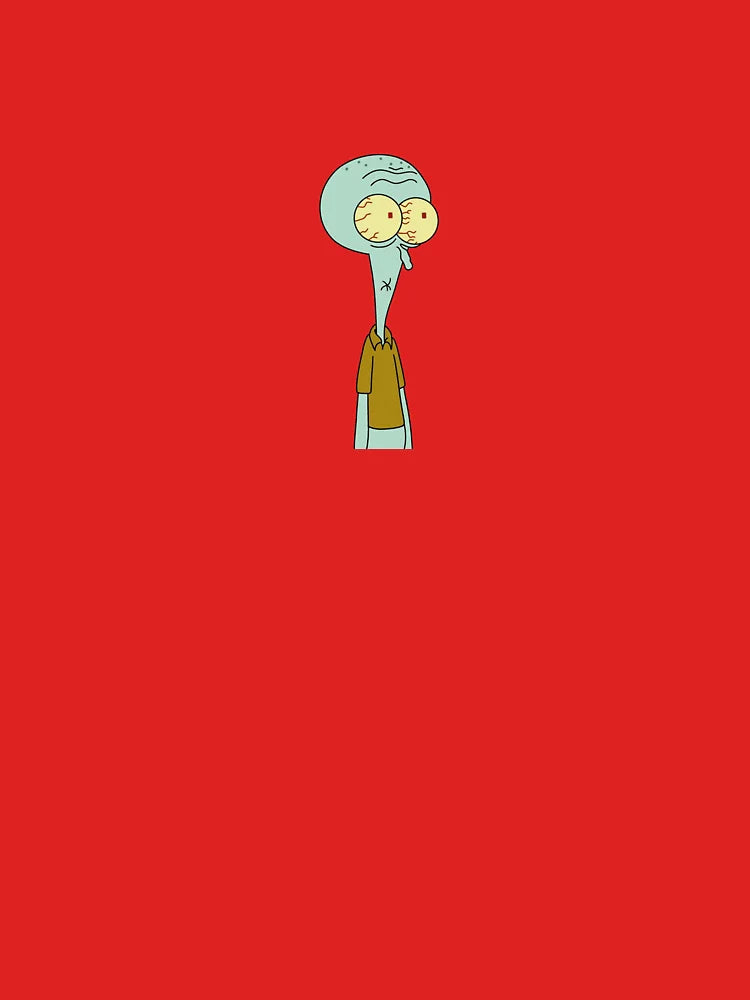 Scared Squidward Classic T-Shirt