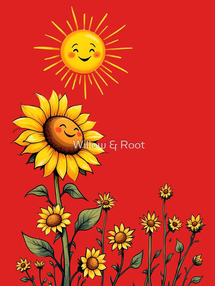 Happy Sunflower Classic T-Shirt