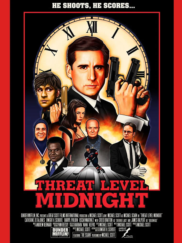Threat Level Midnight Classic T-Shirt