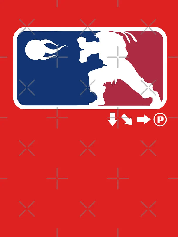 Street Fighter Ryu Hadouken Classic T-Shirt