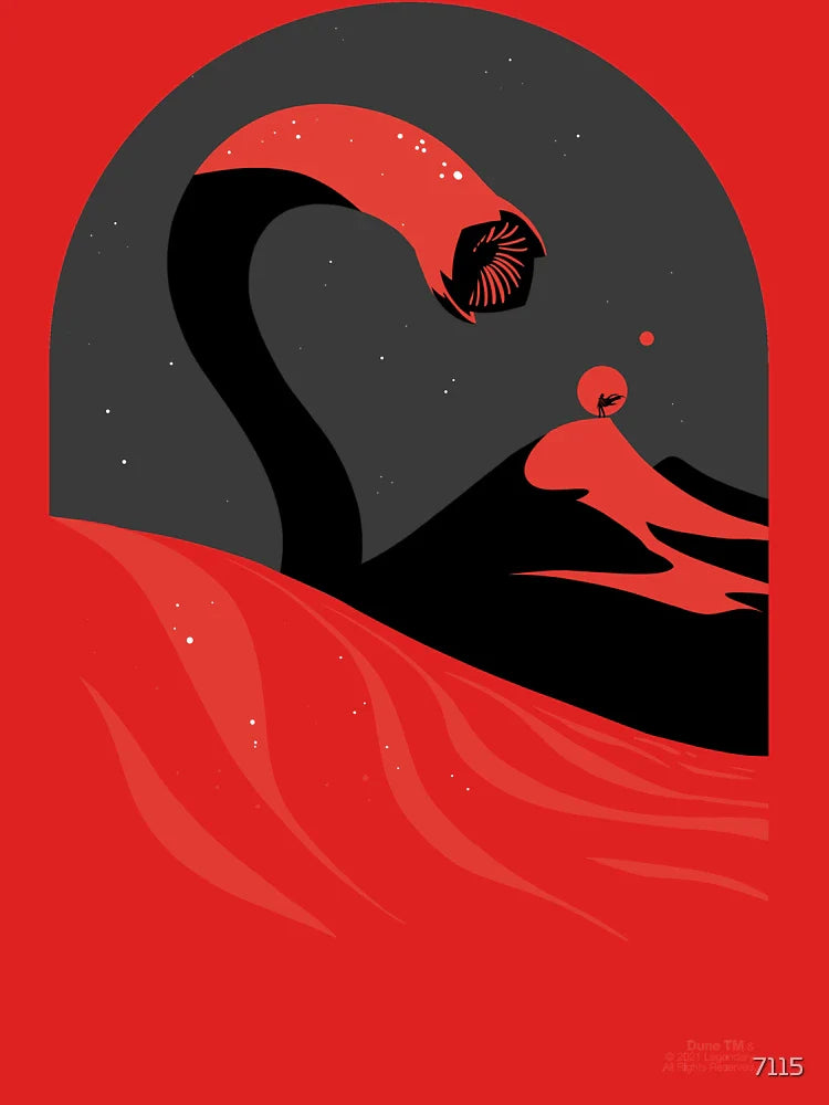 Sandworm. Dune Classic T-Shirt