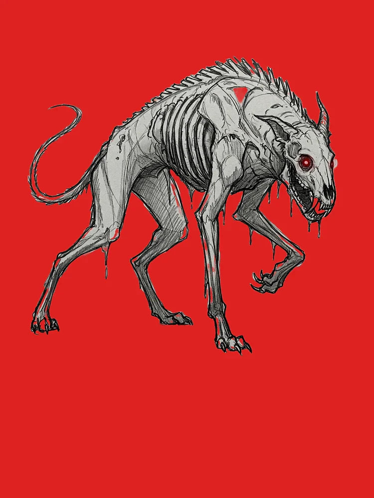 Demonic Greyhound Classic T-Shirt