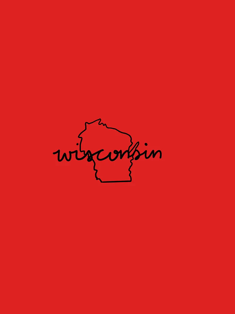 Wisconsin Outline Classic T-Shirt