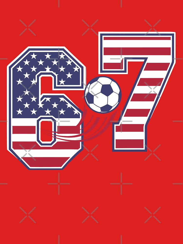 67 meme USA soccer by Colorfulman