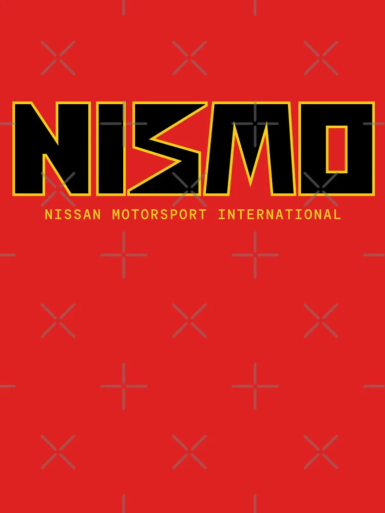 Retro Nismo Logo Black Yellow Classic T-Shirt