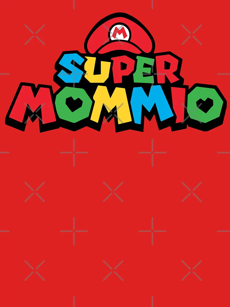 Super Mommio Funny Mommy Mothers Day Video Gaming Lover Gift Birthday Holiday by Mesa Cute Classic T-Shirt