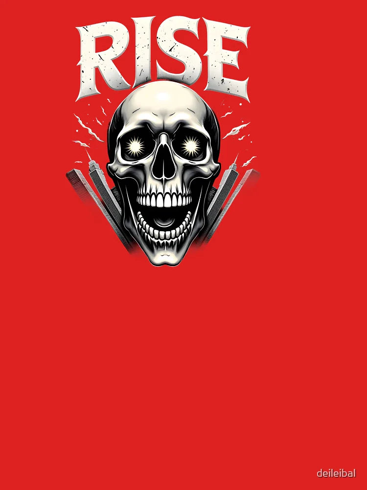 Rise Glowing Skull Towers Rise Glowing Skull Towers Classic T-Shirt
