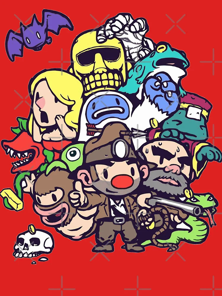 Spelunky Gang Classic T-Shirt