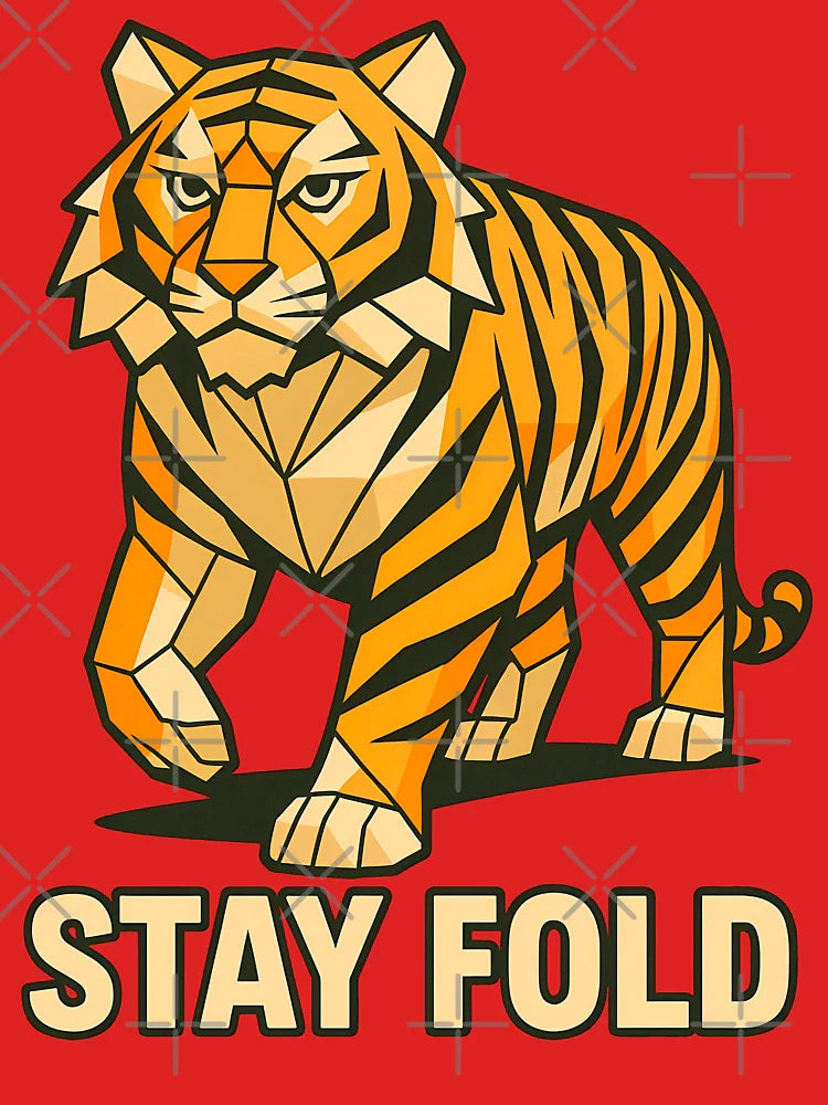 Stay Fold Geometric Wild Animals Classic T-Shirt