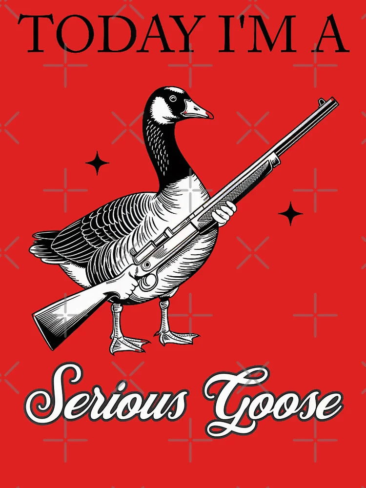 Today I'm A Serious Goose Funny Animal Lover Classic T-Shirt