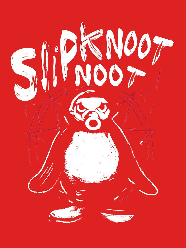 Slipknoot noot penguin death metal goth hard rock Classic T-Shirt