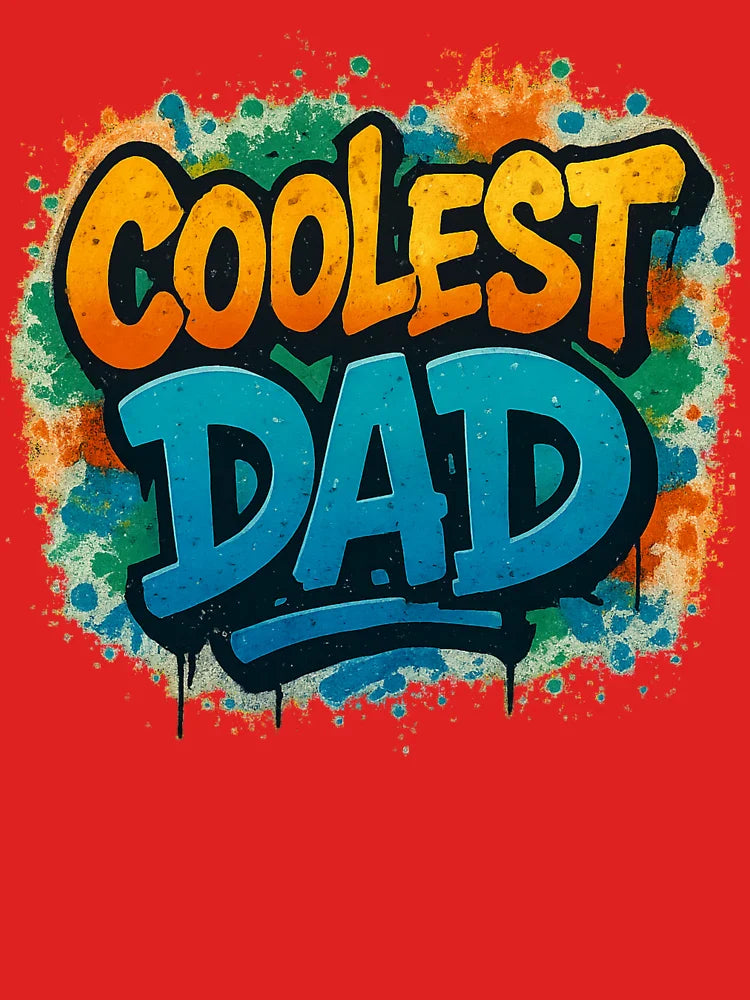 Coolest Dad Graffiti Style | Urban Father's Day Tee Classic T-Shirt