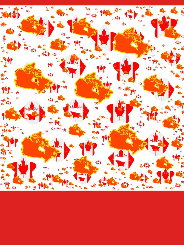 Canada Montage With Country Shape Stars And Flag Overlays | Canada Montage Avec Couvertures Pays Etoiles Et Drapeaux | CanadÃ¡ Montaje con sobreimpresiones de bandera y estrellas de paÃ­ses Classic T-Shirt