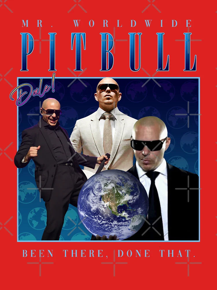 pitbull homage shirt (parody) Classic T-Shirt
