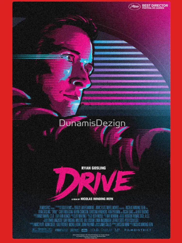 Ryan Gosling Drive Retro Movie Poster Classic T-Shirt