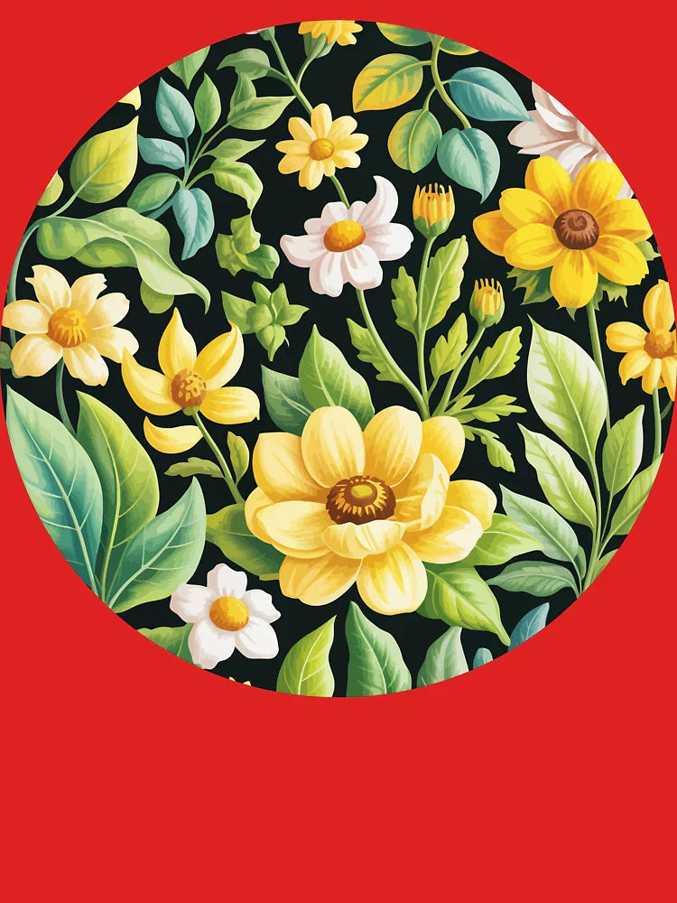 Harmonious Flowers Classic T-Shirt