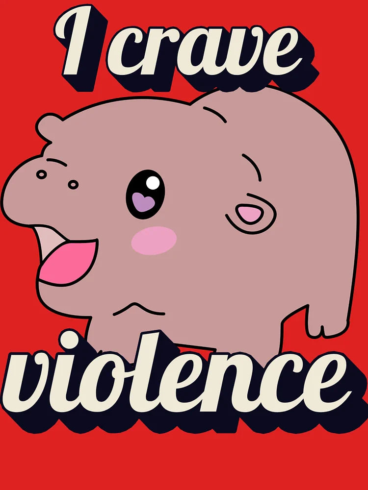 violence hippo Classic T-Shirt