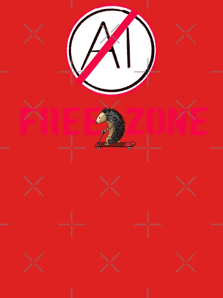 AI Free Zone Classic T-Shirt