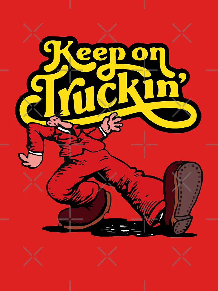 Grotesque Caricatures Monster Keep On Truckin' Gift For Fans Classic T-Shirt