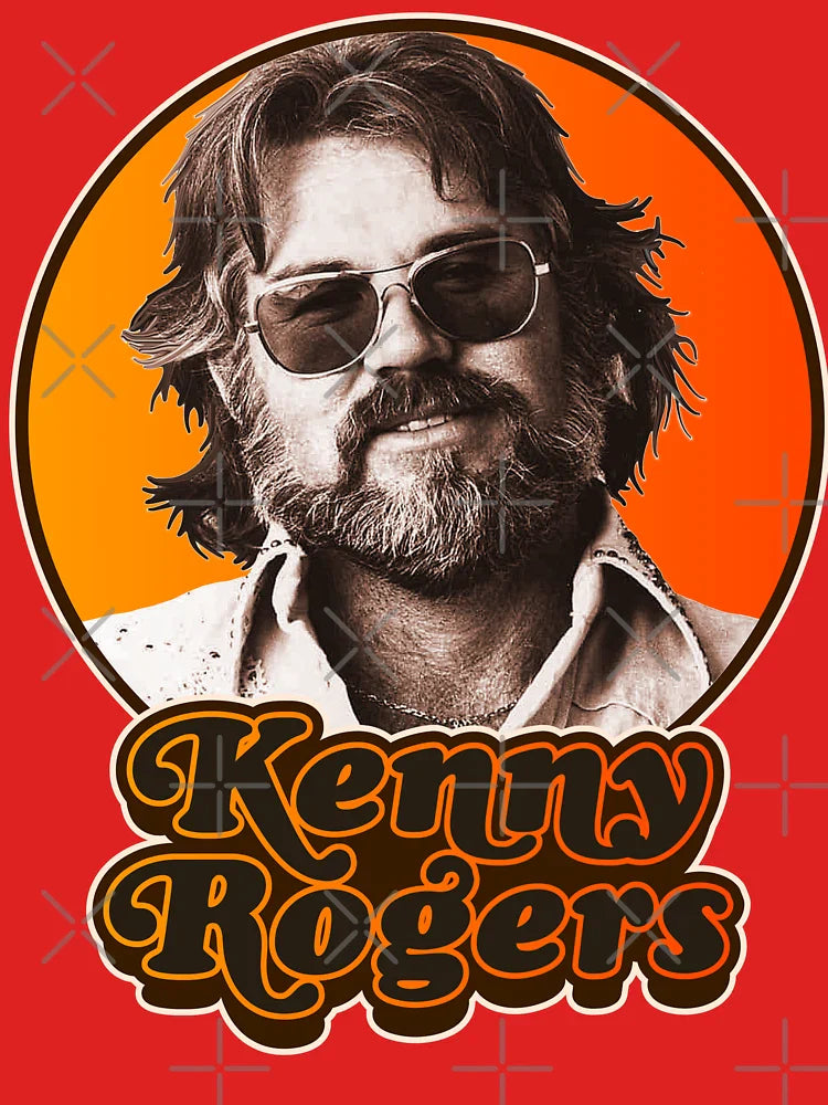 Retro Kenny Rogers Country Tribute Classic T-Shirt