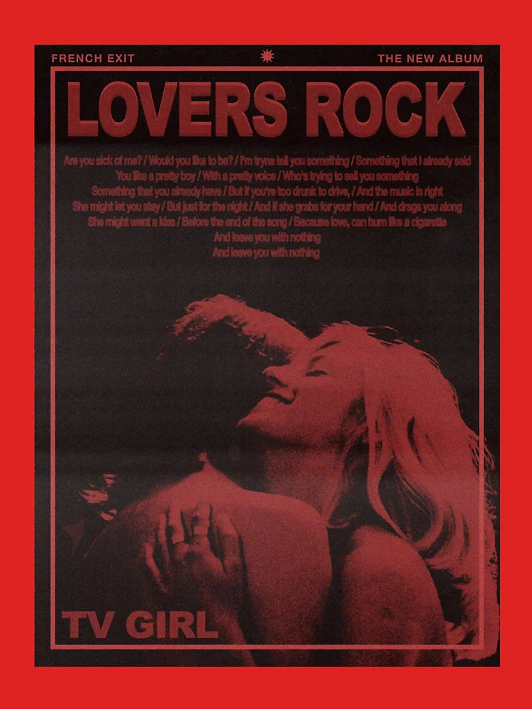 TV Girl Lovers Rock Poster Classic T-Shirt