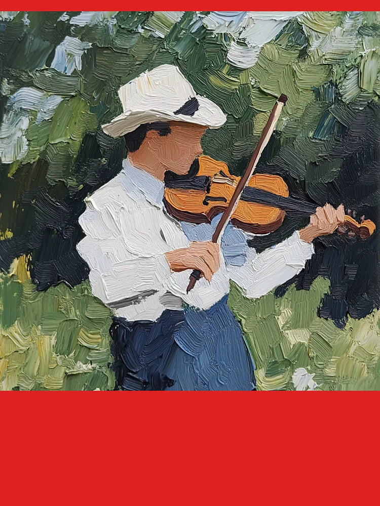 Musician | Post-impressionist painting style Classic T-Shirt