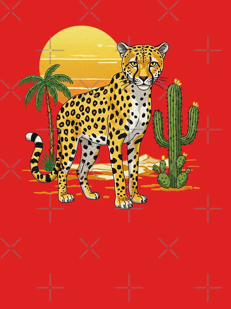 Cheetah in Desert Classic T-Shirt