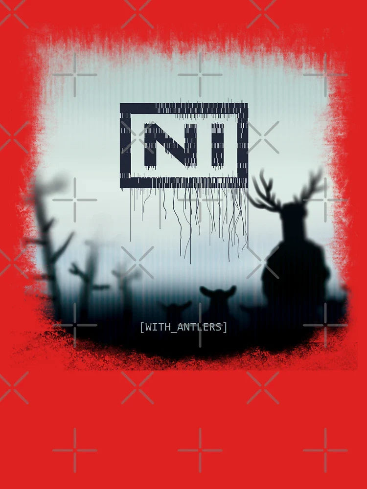 NI Knights with antlers album cover parody-music lovers humor Classic T-Shirt