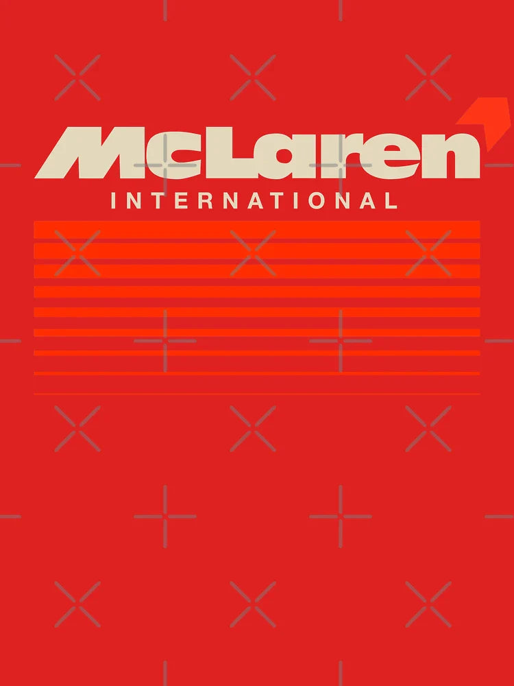 Mclaren International Logo Classic T-Shirt