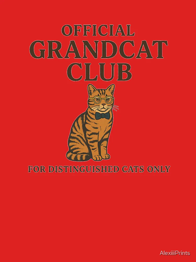 Official Grandcat Club – For Distinguished Cats Only Classic T-Shirt