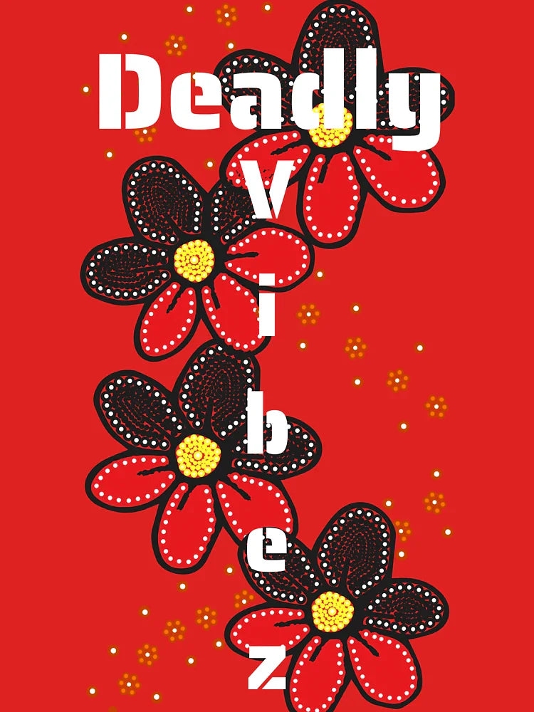 Indigenous dot painting design (Deadly vibez) Classic T-Shirt