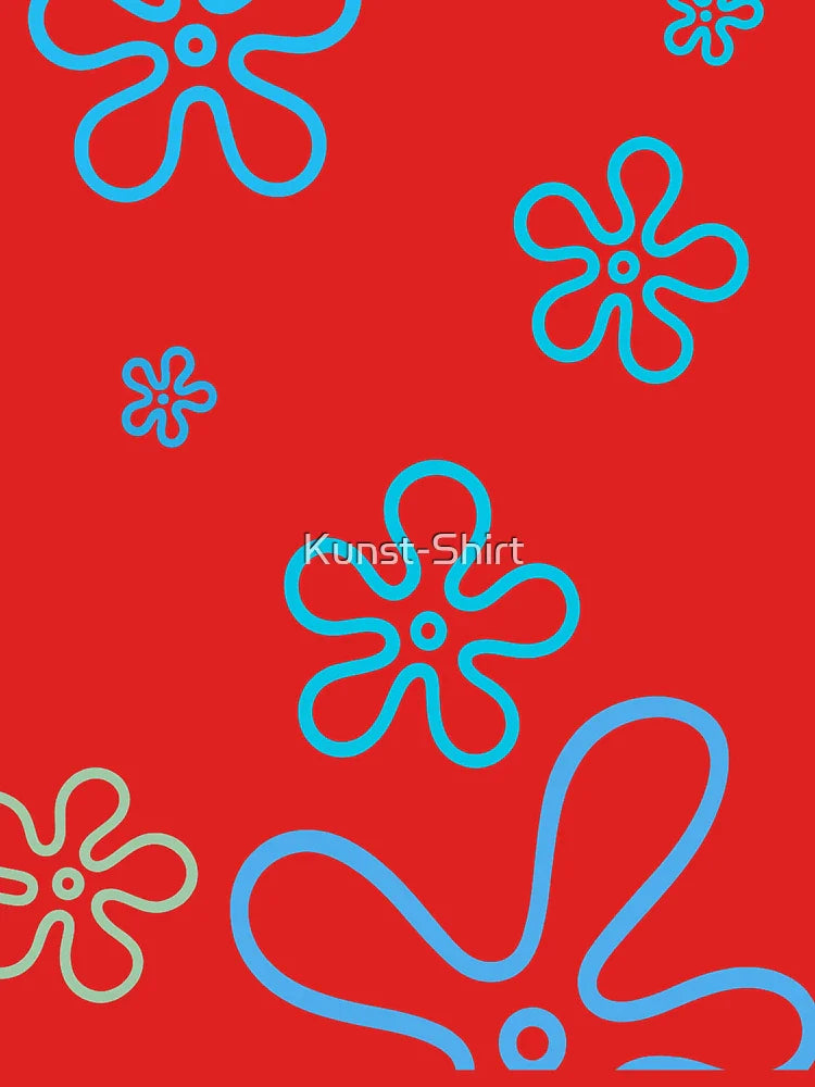 Bikini Bottom Flowers Classic T-Shirt