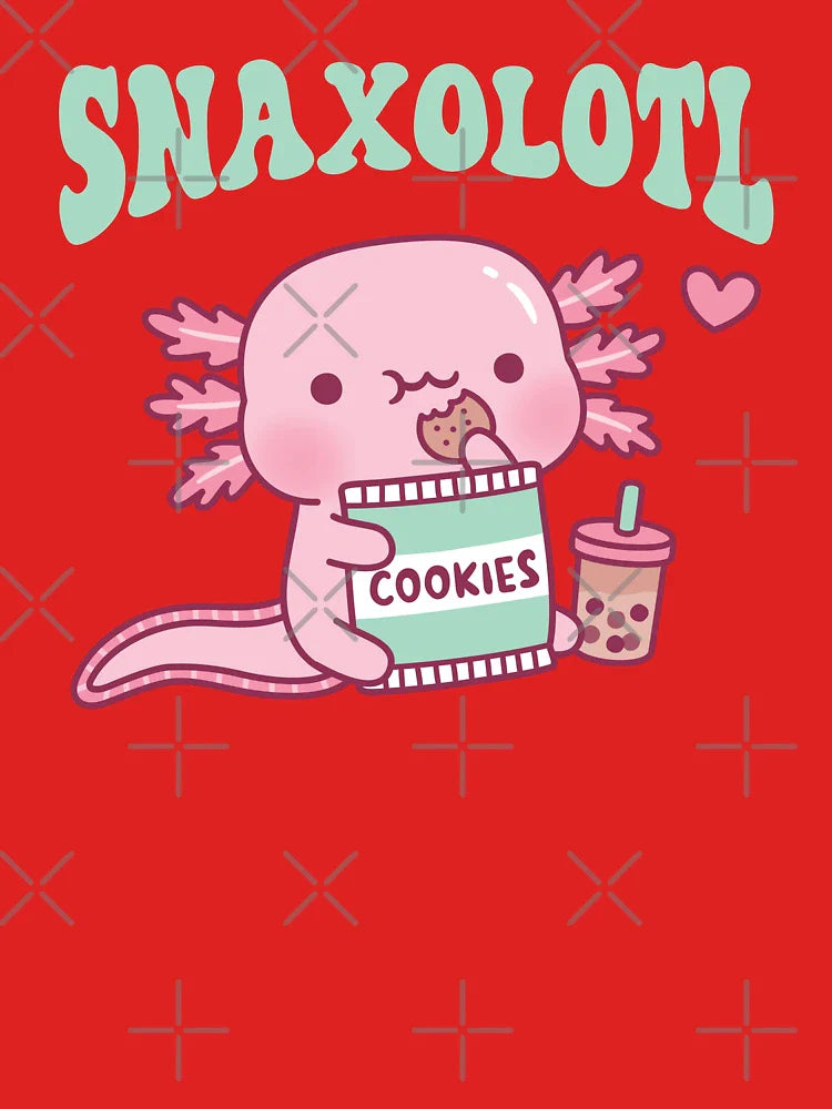 Funny Snaxolotl Snack A Lotl Like The Axolotl Classic T-Shirt