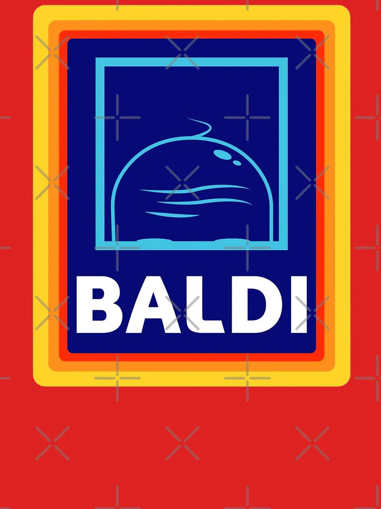 Baldi - Bald head Aldi Logo Classic T-Shirt