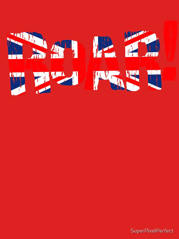 ROAR UK United Kingdom Flag Classic T-Shirt