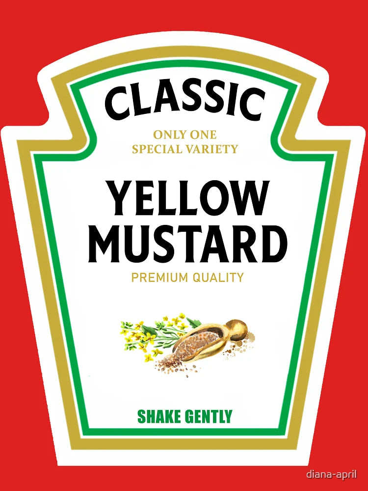Mustard Halloween 2023 Costume Matching Family Group Couple Mayo Ketchup Classic T-Shirt