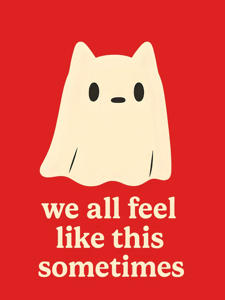 “We All Feel Like This Sometimes” – Relatable Emotional Art Tee Classic T-Shirt